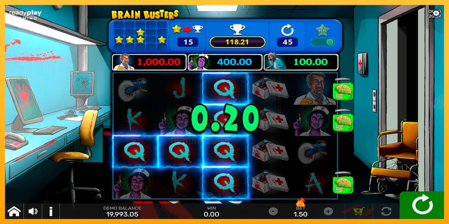 Brain Busters gaming machine for money, picture 4