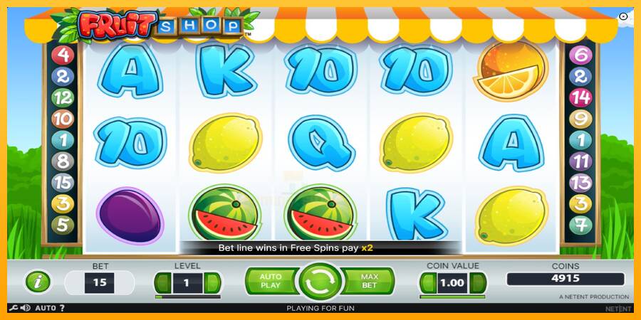 Fruit Shop gaming machine for money, picture 2