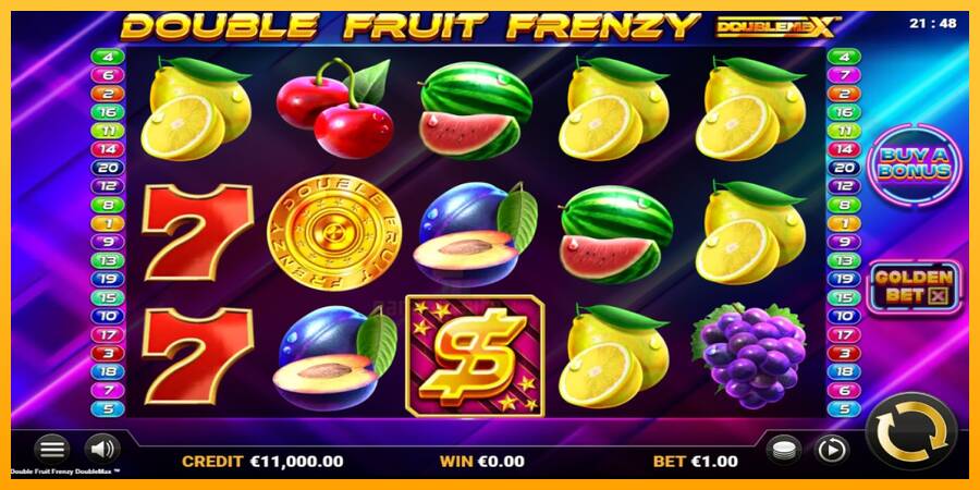 Double Fruit Frenzy DoubleMax gaming machine for money, picture 1