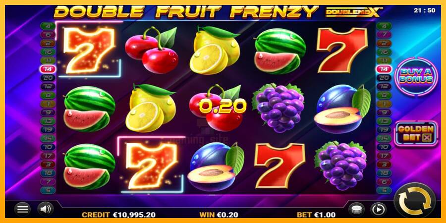 Double Fruit Frenzy DoubleMax gaming machine for money, picture 2