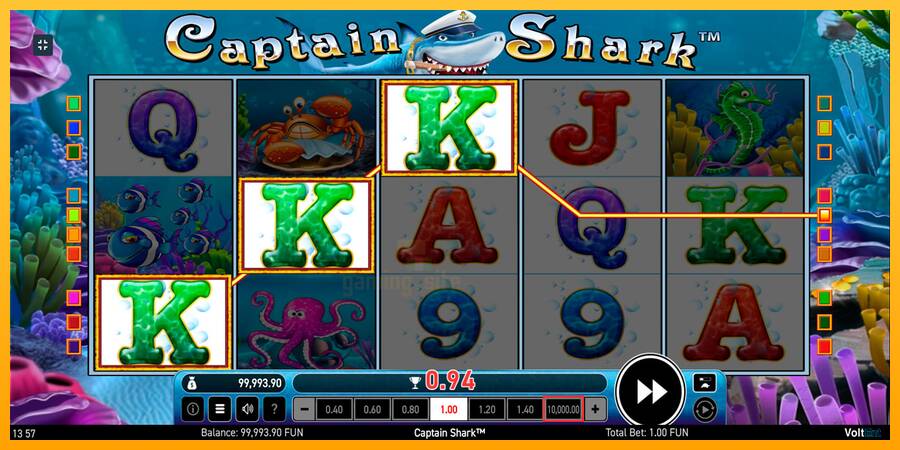 Captain Shark gaming machine for money, picture 9