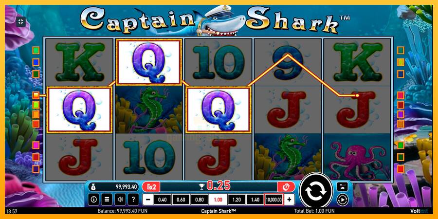 Captain Shark gaming machine for money, picture 10