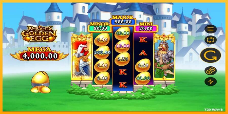 Knights of the Golden Egg gaming machine for money, picture 2