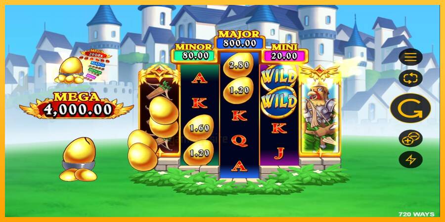 Knights of the Golden Egg gaming machine for money, picture 4