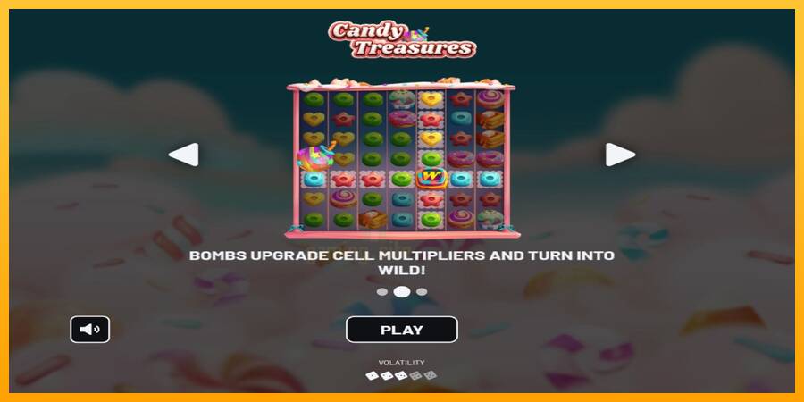 Candy Treasures gaming machine for money, picture 1