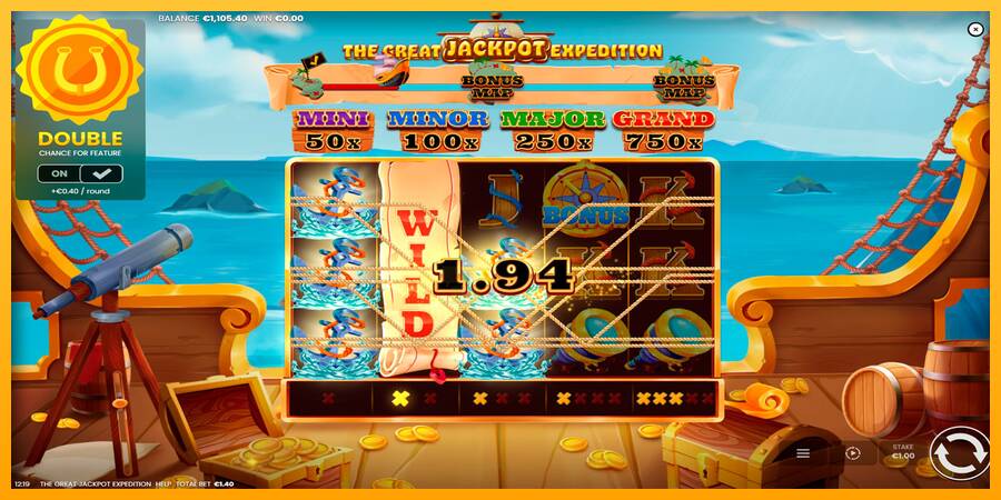 The Great Jackpot Expedition gaming machine for money, picture 2