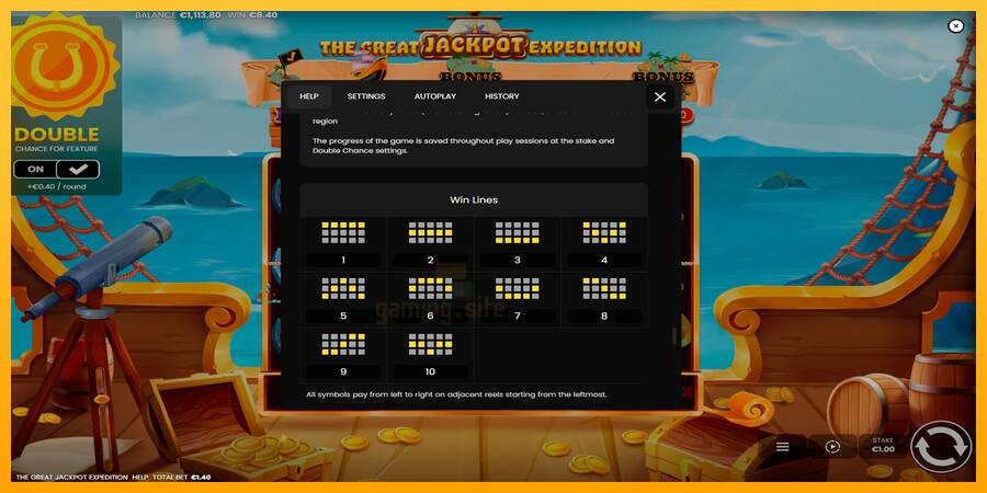 The Great Jackpot Expedition gaming machine for money, picture 7