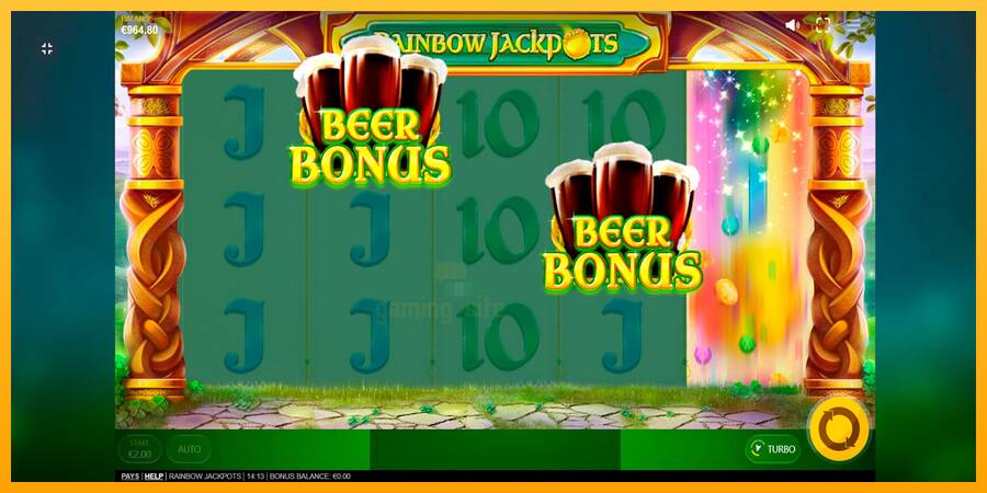 Rainbow Jackpots gaming machine for money, picture 8