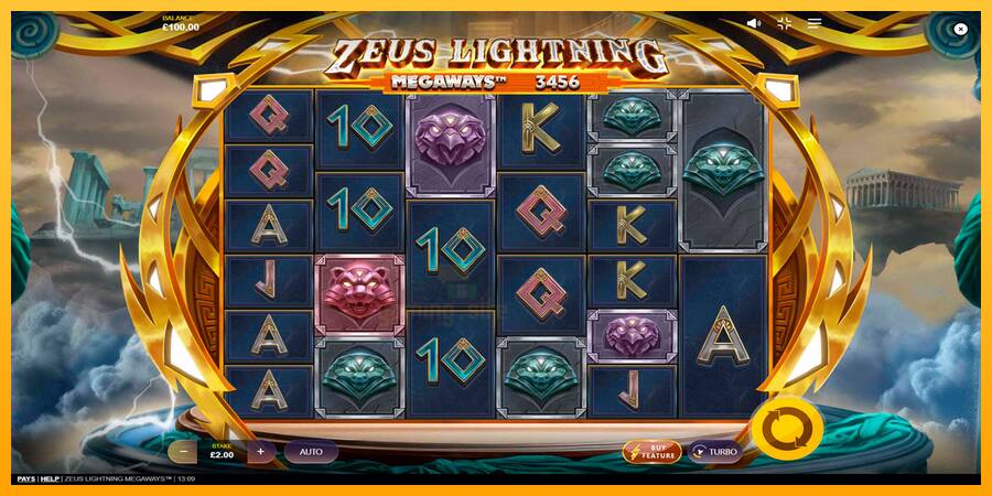 Zeus Lightning Megaways gaming machine for money, picture 1