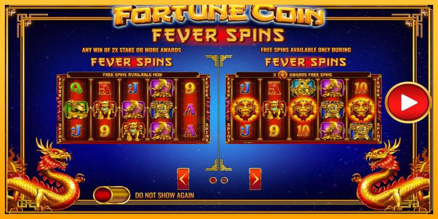 Fortune Coin Fever Spins gaming machine for money, picture 3