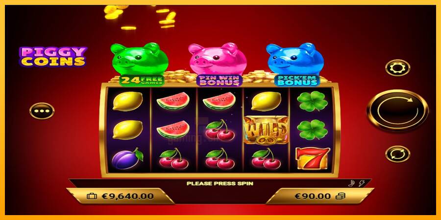 Piggy Coins gaming machine for money, picture 2