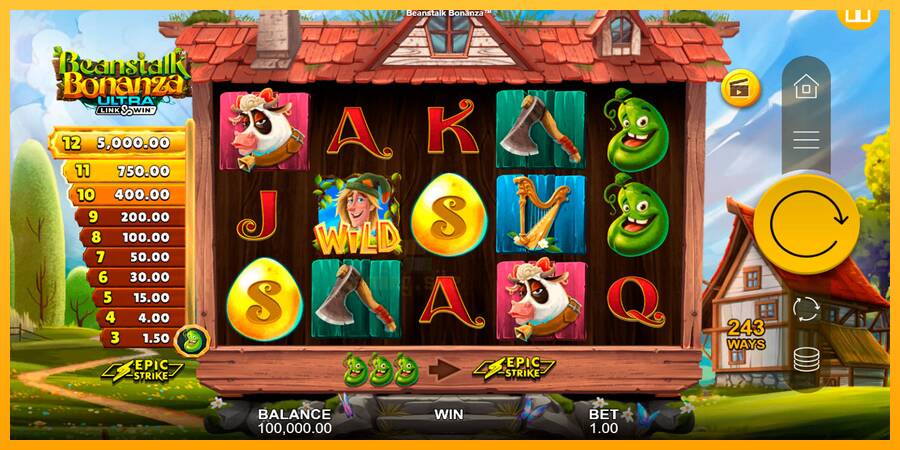 Beanstalk Bonanza gaming machine for money, picture 1