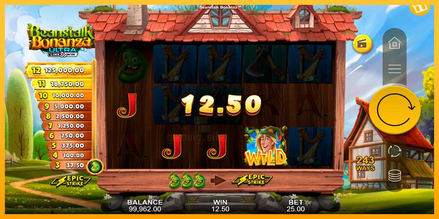 Beanstalk Bonanza gaming machine for money, picture 3