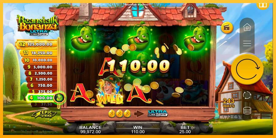 Beanstalk Bonanza gaming machine for money, picture 4