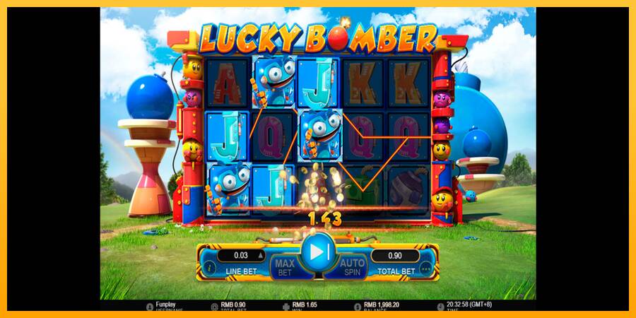 Lucky Bomber gaming machine for money, picture 2