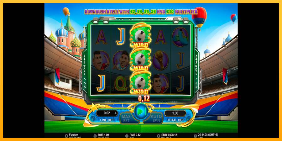 World Soccer Slot 2 gaming machine for money, picture 2