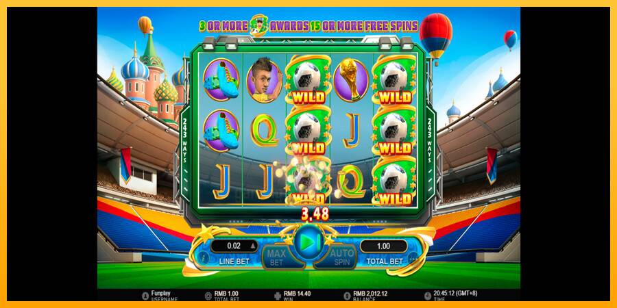 World Soccer Slot 2 gaming machine for money, picture 4