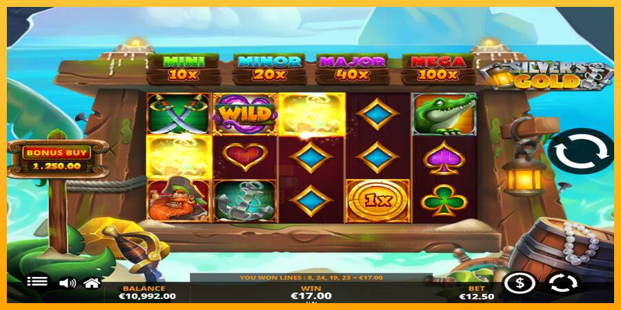 Silvers Gold PowerLinks gaming machine for money, picture 2