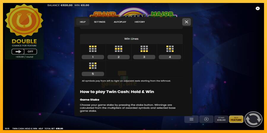 Twin Cash: Hold and Win gaming machine for money, picture 7