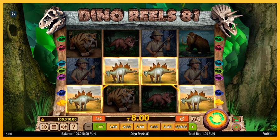 Dino Reels 81 gaming machine for money, picture 10