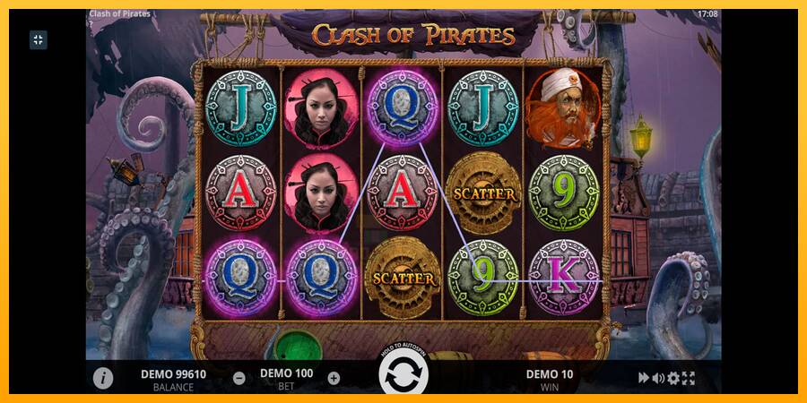 Clash of Pirates gaming machine for money, picture 2