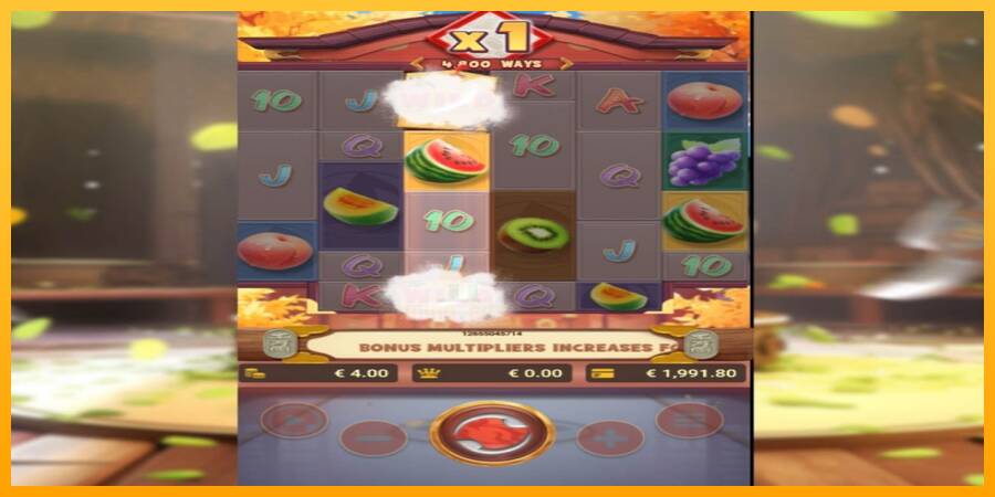 Fruit Ninja Fury gaming machine for money, picture 2