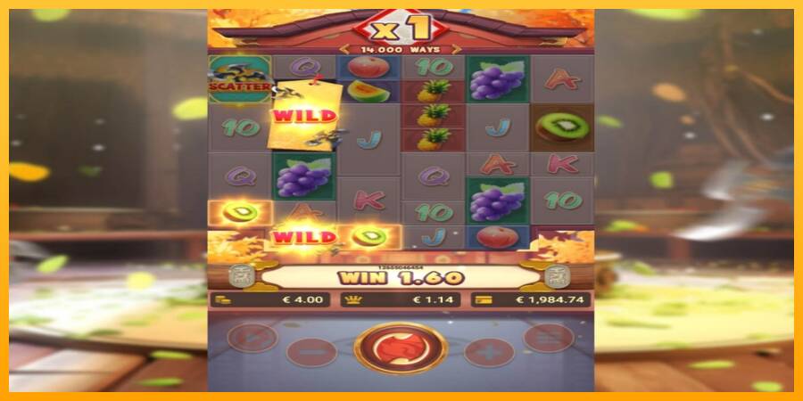 Fruit Ninja Fury gaming machine for money, picture 3