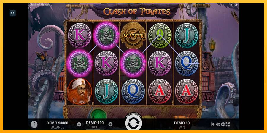 Clash of Pirates gaming machine for money, picture 5