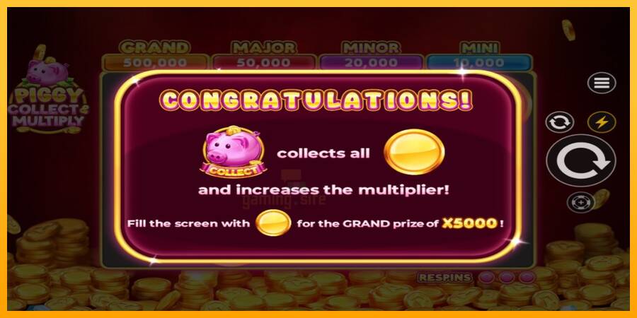 Piggy Collect & Multiply gaming machine for money, picture 3