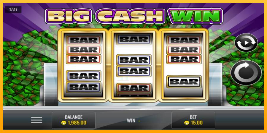 Big Cash Win gaming machine for money, picture 1