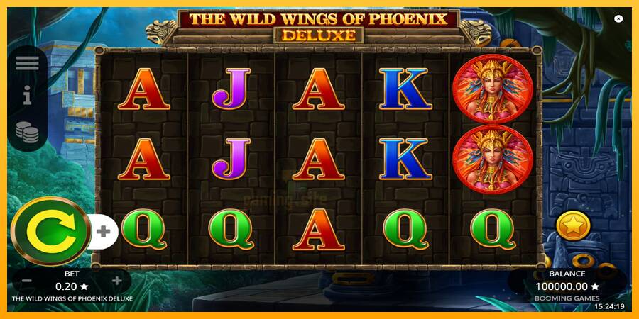 The Wild Wings of Phoenix Deluxe gaming machine for money, picture 2