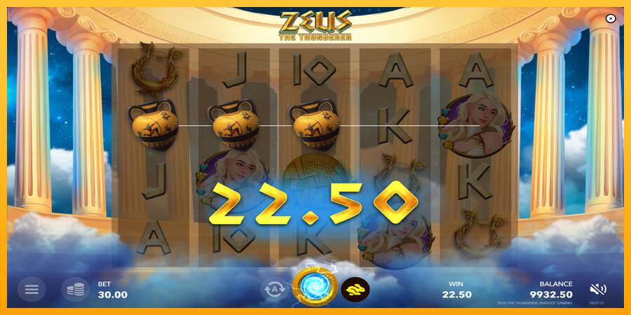 Zeus The Thunderer gaming machine for money, picture 2