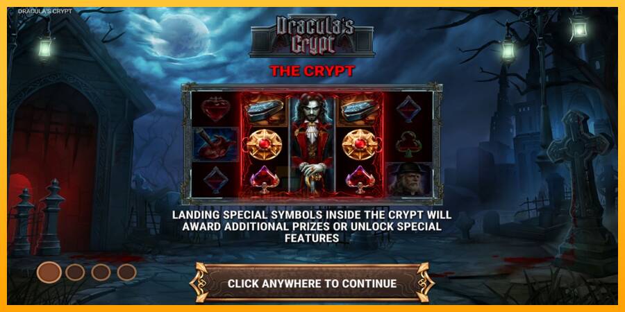 Draculas Crypt gaming machine for money, picture 1