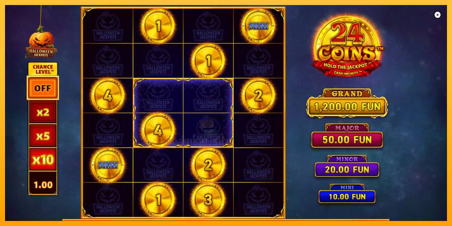 24 Coins Halloween Jackpots gaming machine for money, picture 2