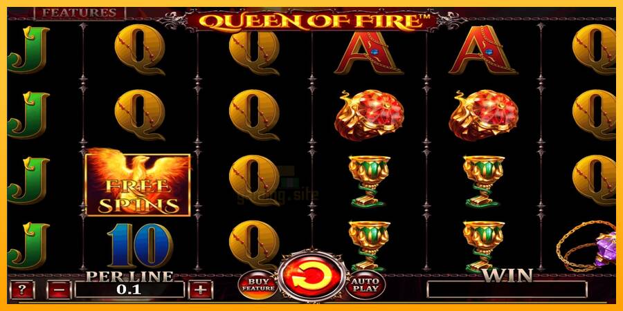 Queen Of Fire - Expanded Edition gaming machine for money, picture 2