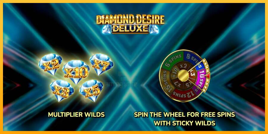 Diamond Desire Deluxe gaming machine for money, picture 4