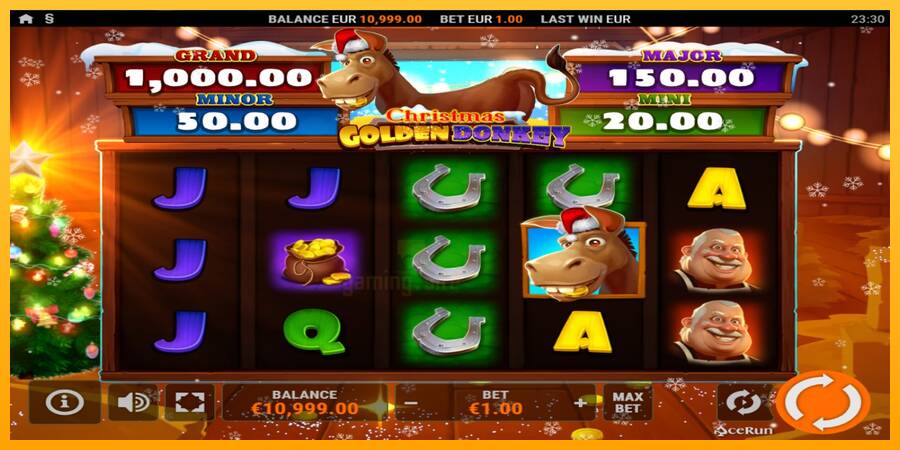 Golden Donkey Christmas gaming machine for money, picture 2