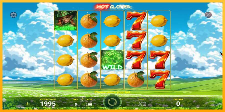 Hot Clover gaming machine for money, picture 1