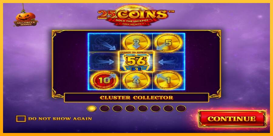 25 Coins Halloween Jackpots gaming machine for money, picture 1