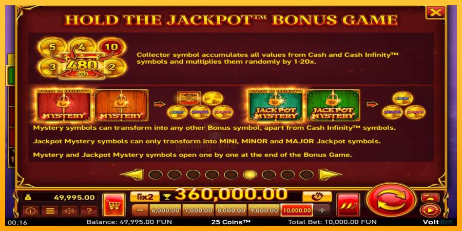 25 Coins Halloween Jackpots gaming machine for money, picture 6