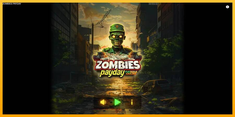 Zombies Payday gaming machine for money, picture 1