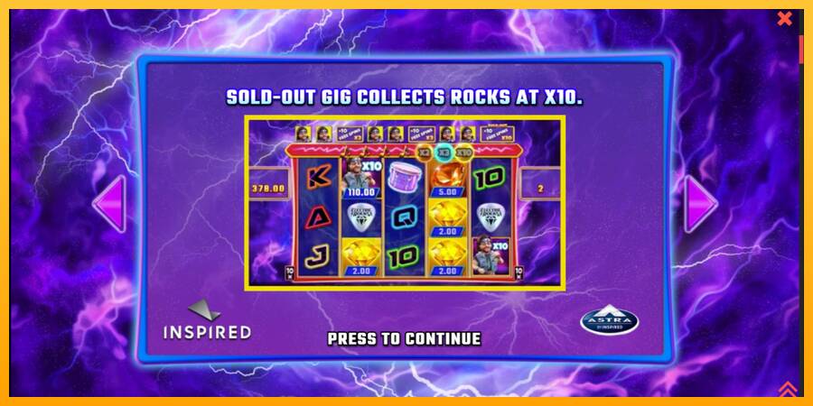 Electric Rocks gaming machine for money, picture 1