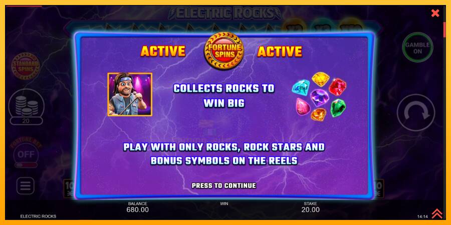 Electric Rocks gaming machine for money, picture 4