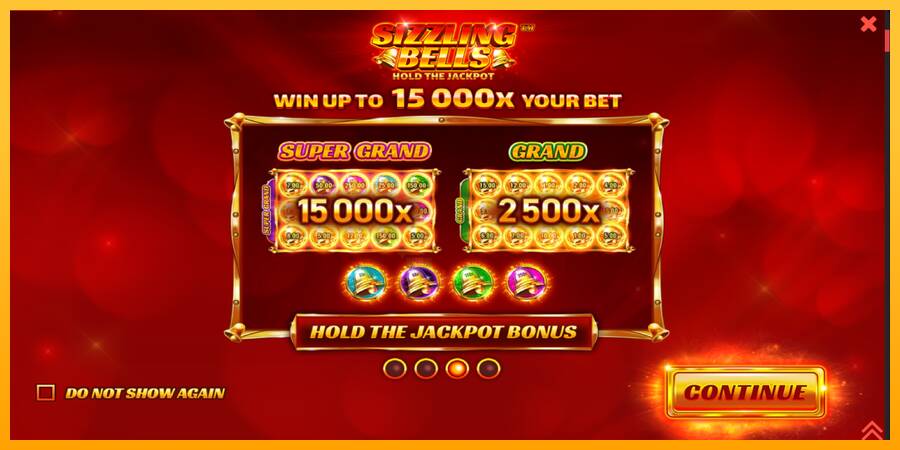 Sizzling Bells gaming machine for money, picture 1