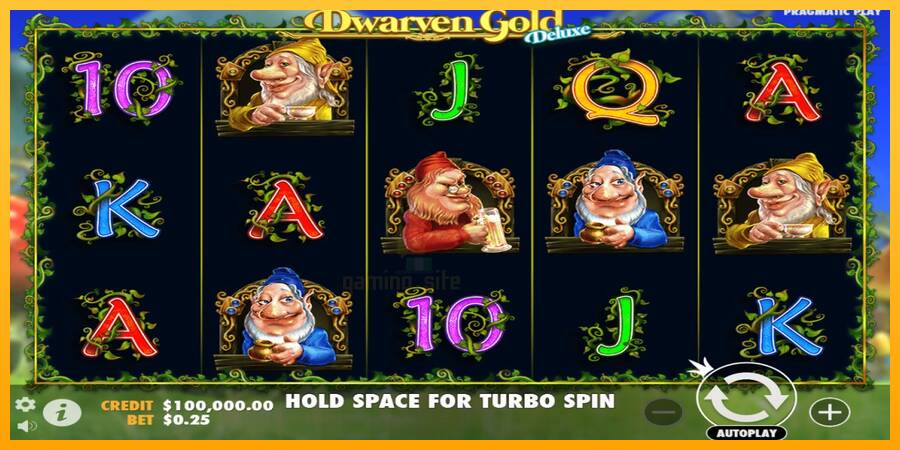 Dwarven Gold Deluxe gaming machine for money, picture 1