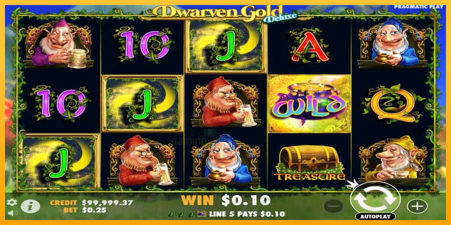 Dwarven Gold Deluxe gaming machine for money, picture 3