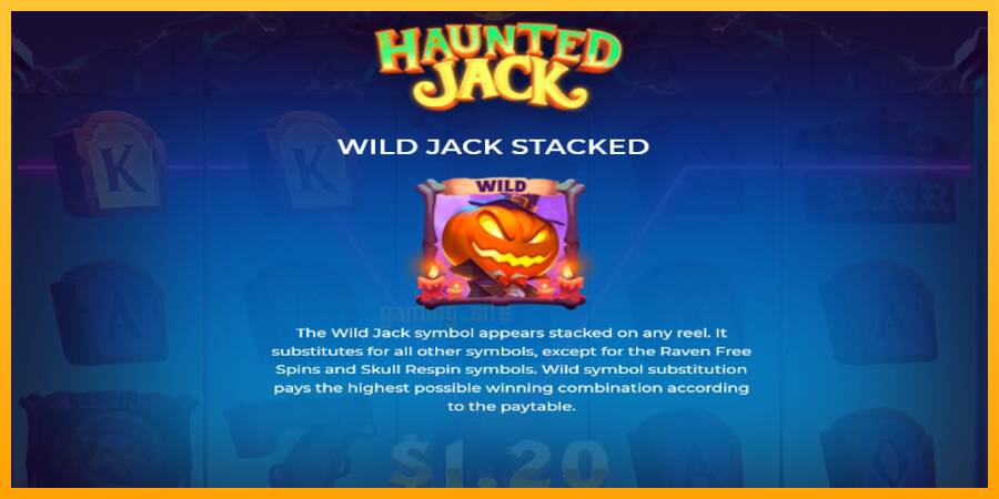 Haunted Jack gaming machine for money, picture 5