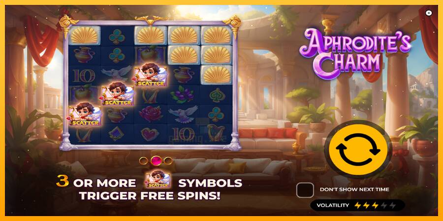 Aphrodites Charm gaming machine for money, picture 1