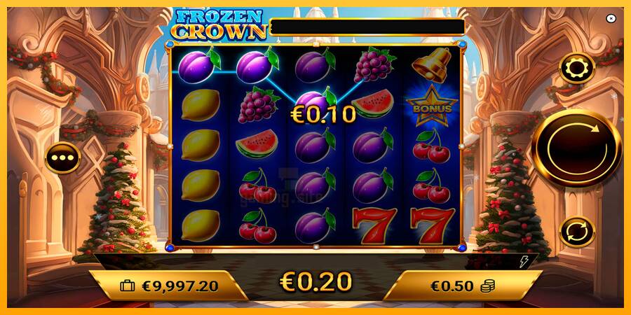 Frozen Crown gaming machine for money, picture 2