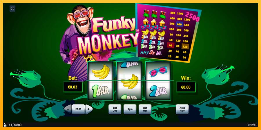 Funky Monkey gaming machine for money, picture 1